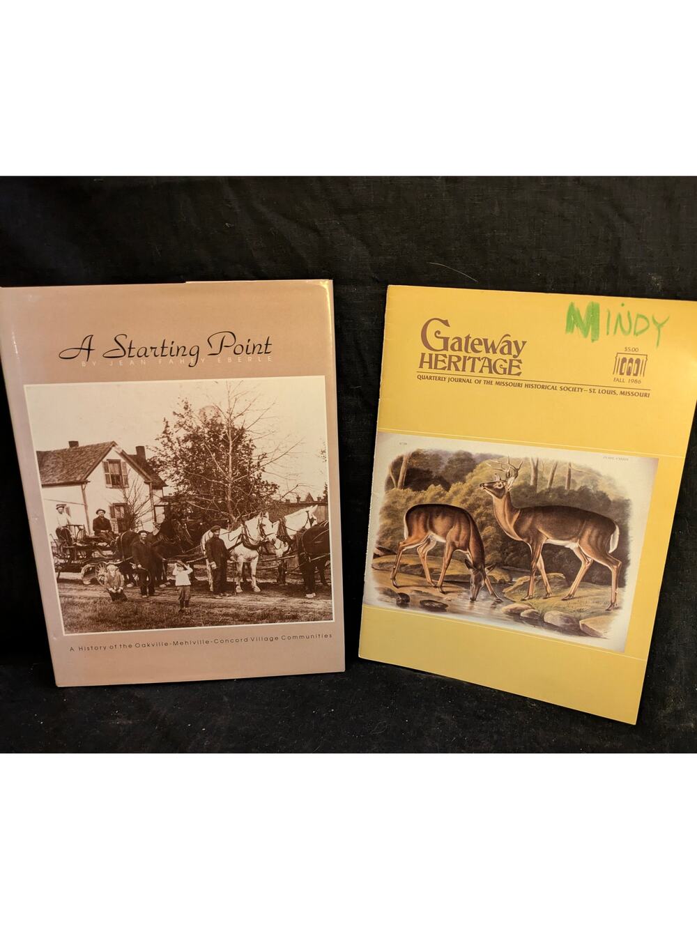 St Louis Local History Book Lot Gateway Heritage + A Starting Point SIGNED